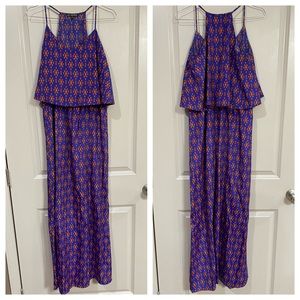 Purple/Blue Maxi Dress